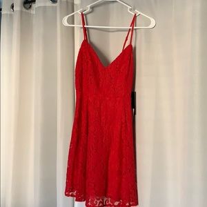 Red Lace Dress